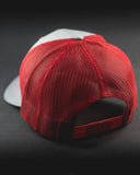 Trust No One Red gray grey Trucker Mesh Snap Back Snapback Hat Cap Ballcap 