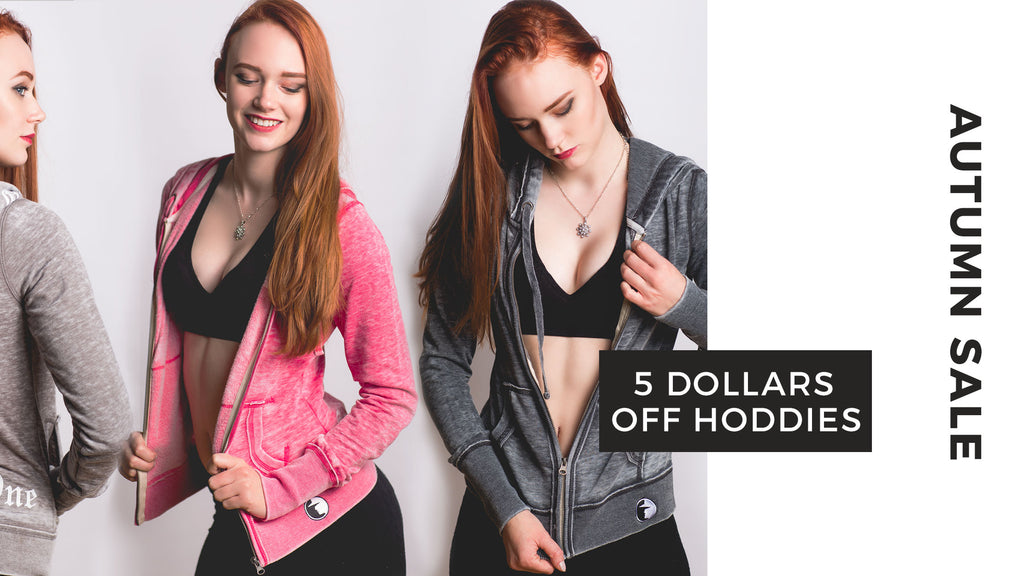 Autumn has arrived, take $5 dollars off all our hoodies!