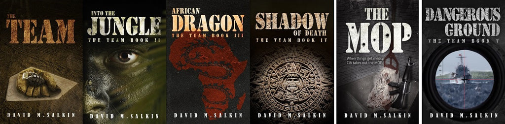 Author David M. Salkin's 'The Team' series of books & Trust No One