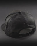 Trust No One Black white lettering Trucker Mesh Snap Back Snapback Hat Cap Ballcap Flat Bill 