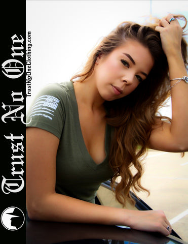 Carmen Winters, Carmen, Trust No One, Trust No One Clothing, Molon Labe, Molon Labe T-Shirt, Model, Models, Photoshoot, Beauty, Thurber Studios, Photography