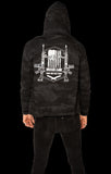 Unisex Trust No One Molon Labe Zip-Up Hoodie