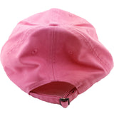 Trust No One Pink Distressed Hat