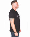 Men's Black Trust No One Crew Neck T-Shirt Cotton Tee Tshirt T shirt  Face of