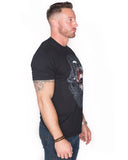Mens Gents Betrayal Black Graphic crew Neck Shirt T-Shirt cotton tee style 