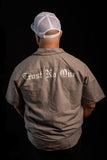 Trust No One Mechanic Shirt - Grey