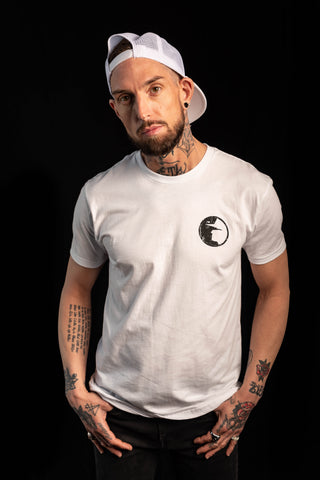 Trust No One Men's Represent T-Shirt - White